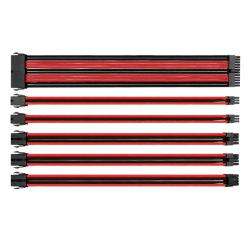 CABLE TT MOD SLEEVED CABLE/BLACK&RED/300MM/COMBO PACK AC-033-CN1NAN-A1