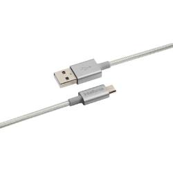 CABO USB MICRO USB 1,5M NYLON BRANCO - INTELBRAS EUAB 15NB