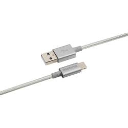 CABO USB-C 1,5M NYLON BRANCO - INTELBRAS EUAC 15NB