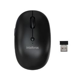 MOUSE INTELBRAS MSI100 - SEM FIO PRETO