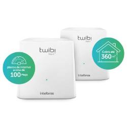 INTELBRAS KIT ROTEADOR WI-FI MESH TWIBI GIGA+