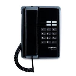 TELEFONE INTELBRAS COM FIO TC 50 PREMIUM PRETO