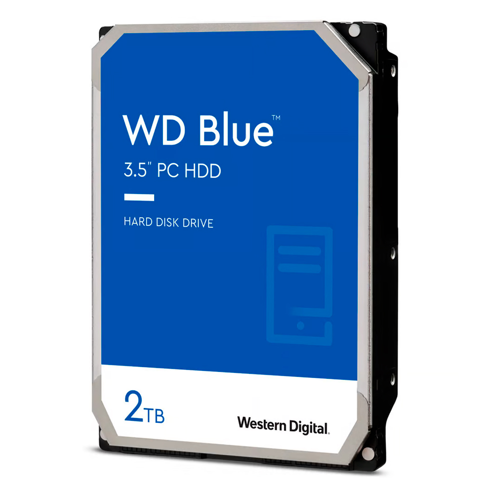 HD 2TB WD BLUE 3,5" 5400RPM SATA III WD20EZAZ