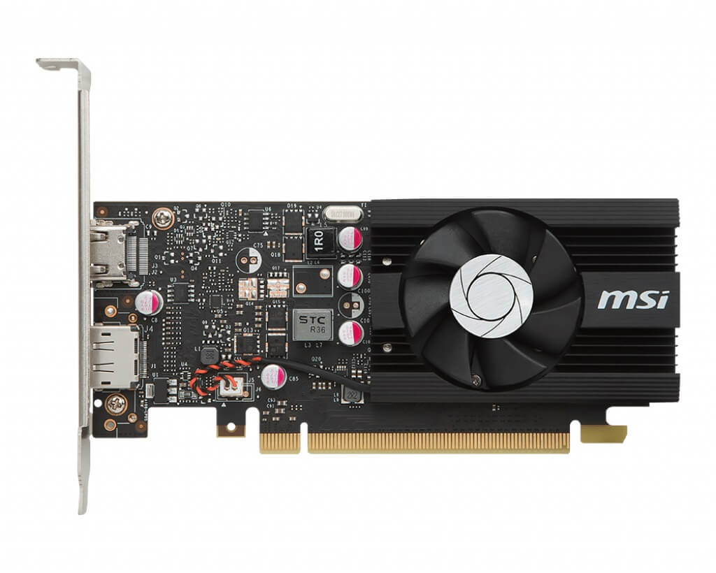GPU NV GT1030 2GB DDR4 LP OC MSI 912-V809-4065*