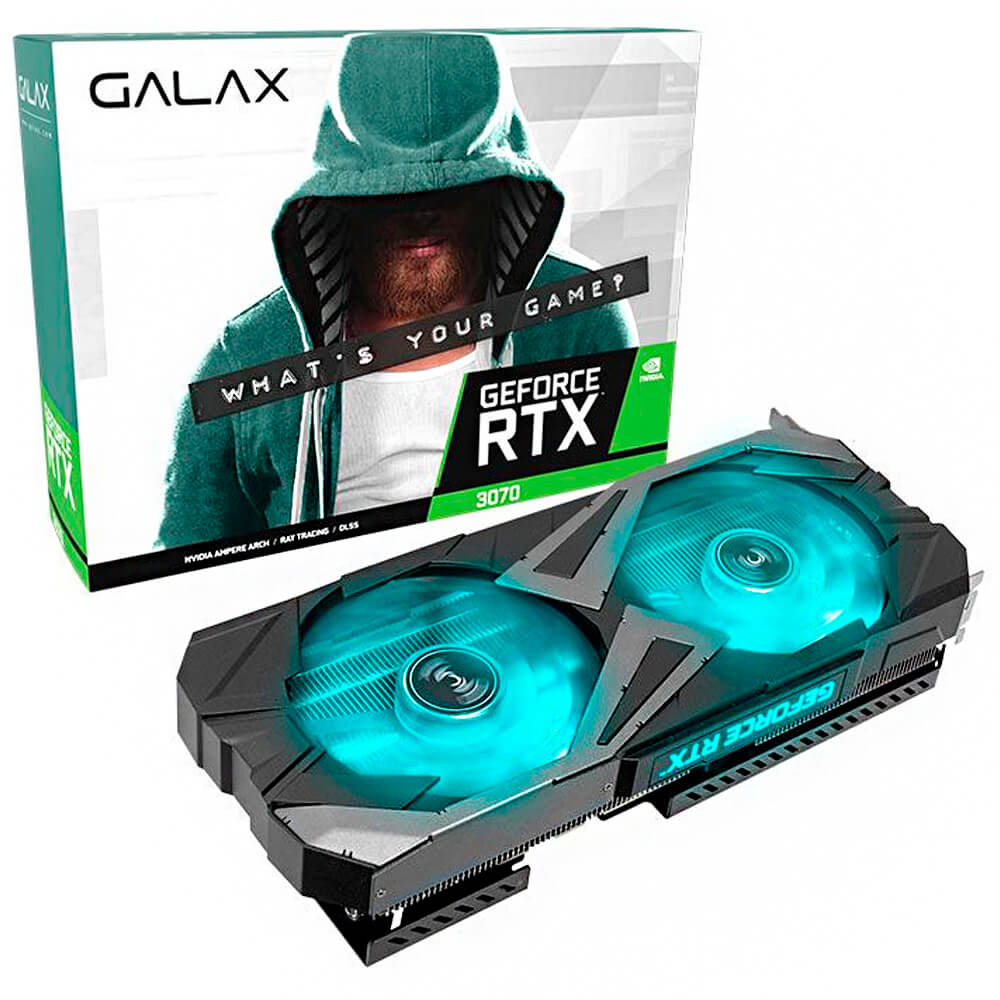 GPU NV RTX3070 8GB EX LHR GDDR6 256B GALAX 37NSL6MD2VXI*