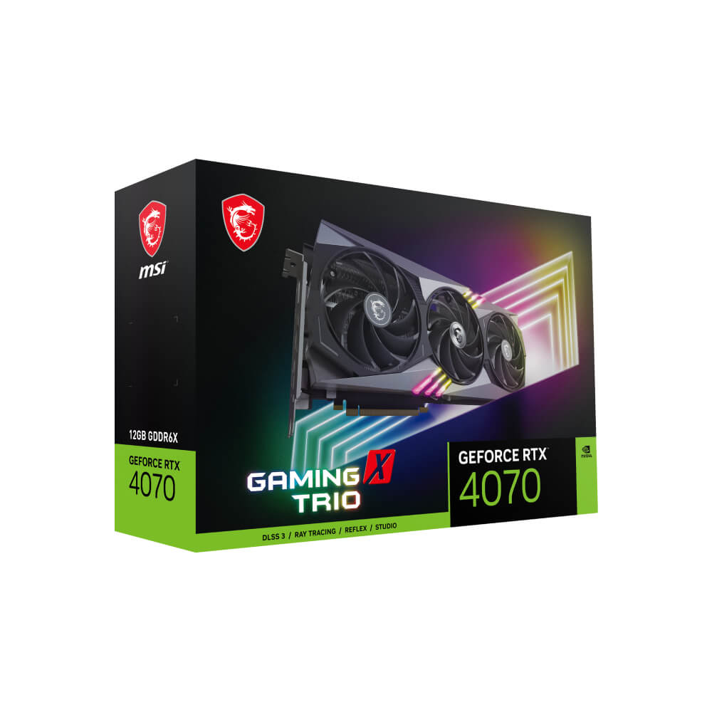 GPU NV RTX4070 12GB GAMING X TRIO MSI 912-V513-064