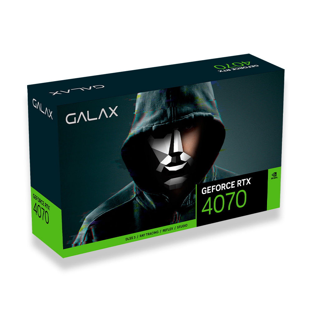 GPU NV RTX4070 12GB GDDR6X 192BITS 1-CLICK OC 2X GALAX 47NOM7MD8DDF