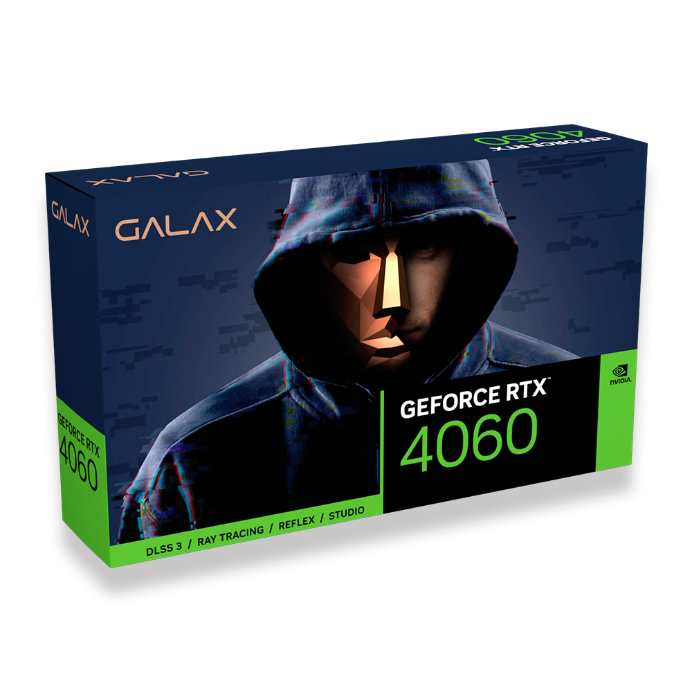 GPU NV RTX4060 8GB GDDR6 128BITS 1-CLICK OC 2X GALAX 46NSL8MD8LOC