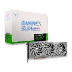 GPU NV RTX4060TI 16GB GDDR6 128B GAMING X SLIM WHITE MSI 912-V517-001