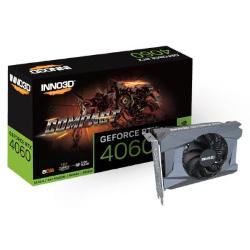 GPU NV RTX4060 8GB COMPACT GD6 128 BITS INNO3D N40601-08D6-173050N