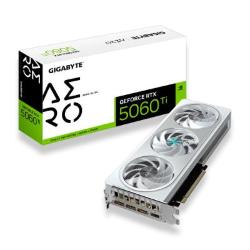 GPU NV RTX5060TI 8GB GDDR7 128 BITS AERO OC GIGABYTE GV-N506TAERO OC-8GD