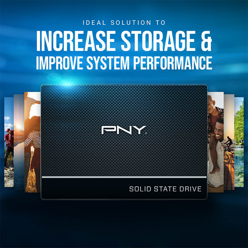 SSD 250GB 2,5" CS900 SAT3 PNY SSD7CS900-250-RB #