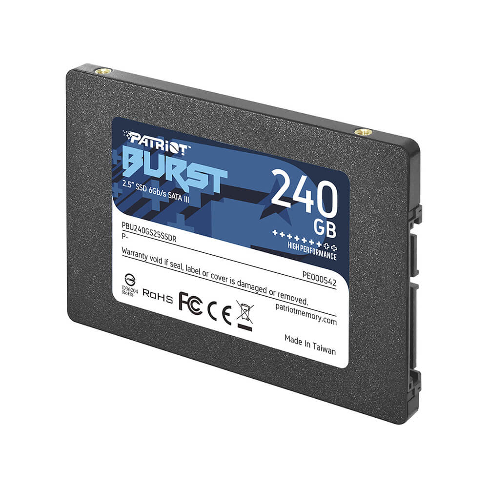 SSD 240GB SATA3 2.5 BURST ELITE PATRIOT PBE240GS25SSDR