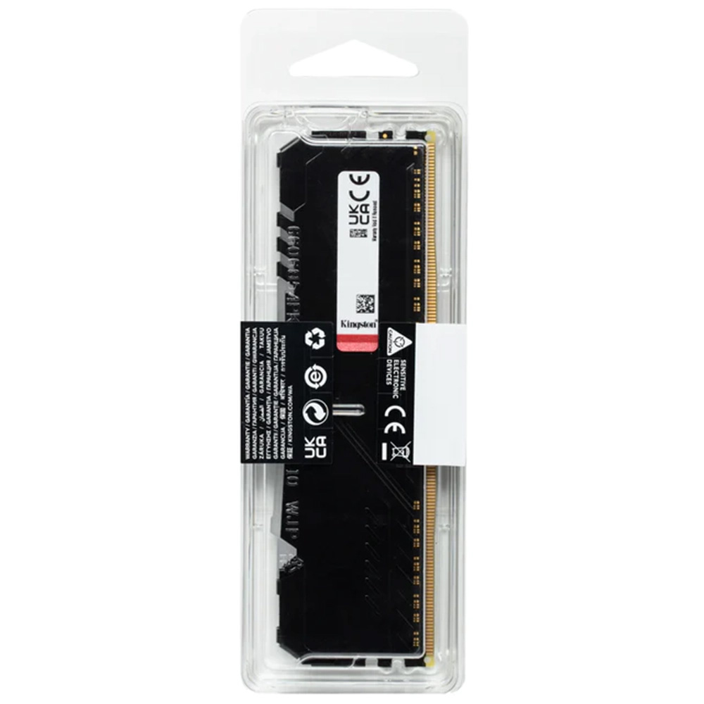 MEMORIA 8GB 2666U DDR4 CL 16 F.B.BLK RGB KINGSTON KF426C16BBA/8