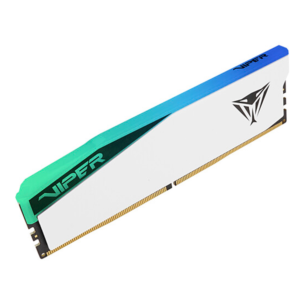 MEMORIA 32GB 6000U DDR5 VIPER ELITE 5 RGB WHITE PATRIOT PVER532G60C42W
