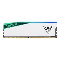 MEMORIA 32GB 5600U DDR5 VIPER ELITE 5 RGB WHITE PATRIOT PVER532G56C38W