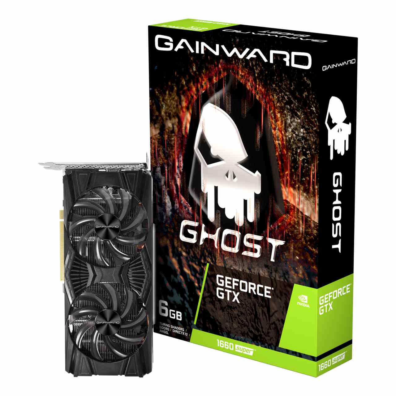 GPU NV GTX1660 6GB SUPER GHOST G6 192B GAINWARD NE6166S018J9-1160X*
