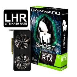 GPU NV RTX3060TI 8GB GHOST G6 256BITS GAINWARD NE6306T019P2-190AB V1*