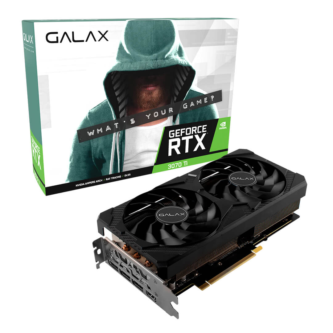 GPU NV RTX3070TI 8GB 1-CLICK GDDR6X 256BITS GALAX 37ISM6MD4COC*