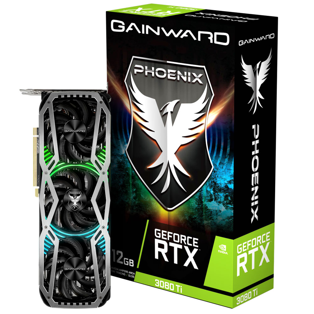 GPU NV RTX3080TI 12GB PHOENIX G6X 384BITS GAINWARD NED308T019KB-132AX*