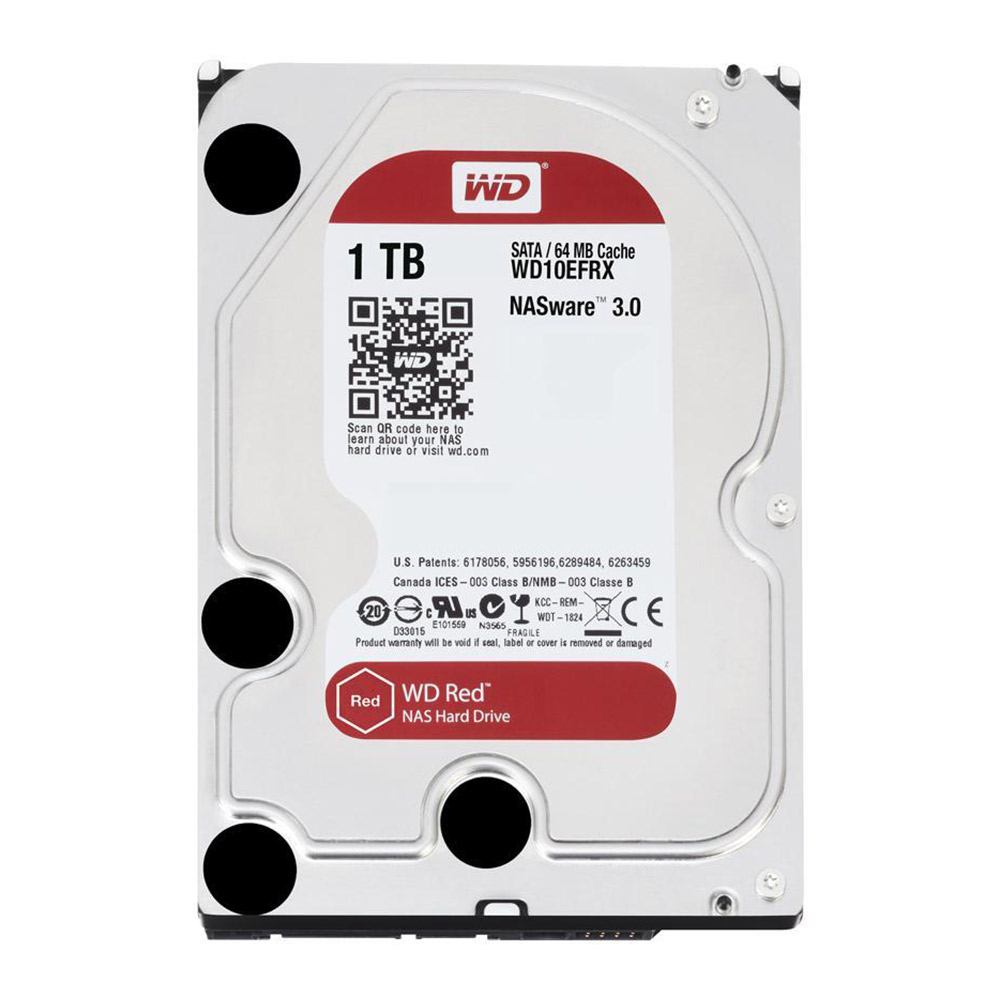HD 1TB WD RED 3,5" SATA 6GB/S WD10EFRX