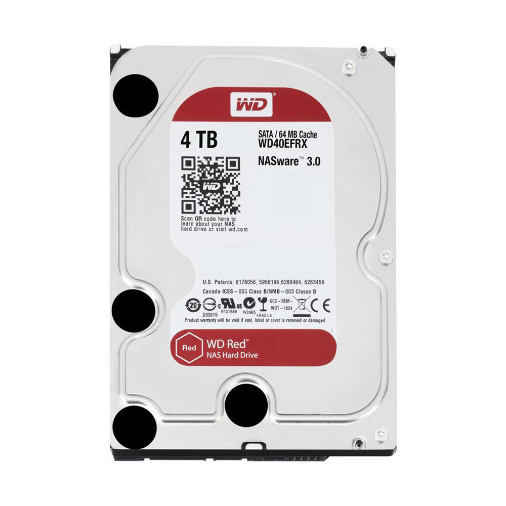 HD 4TB WD RED 3,5" SATA 6GB/S WD40EFRX