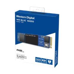 SSD 500GB M.2 BLUE PCIE GEN3 SN550 WD WDS500G2B0C