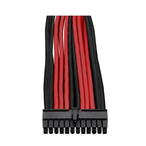 Kit de cabos TT Mod Sleveed Black&Red 300mm Thermaltake - AC-033-CN1NAN-A1