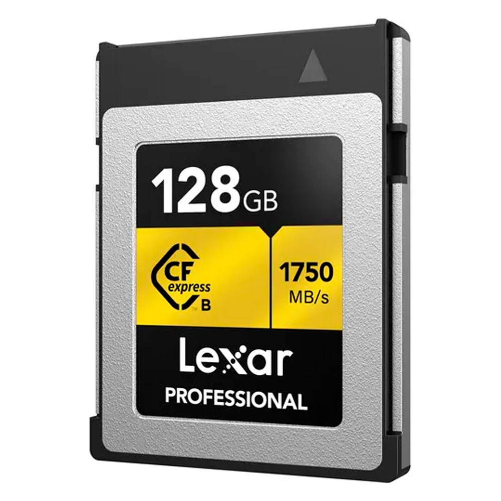 CARTAO DE MEMORIA 128GB CFEXPRESS TIPO B PCI-E GEN 3.2 GOLD SERIES LEXAR LCXEXPR128G-RNENG - ATE 175