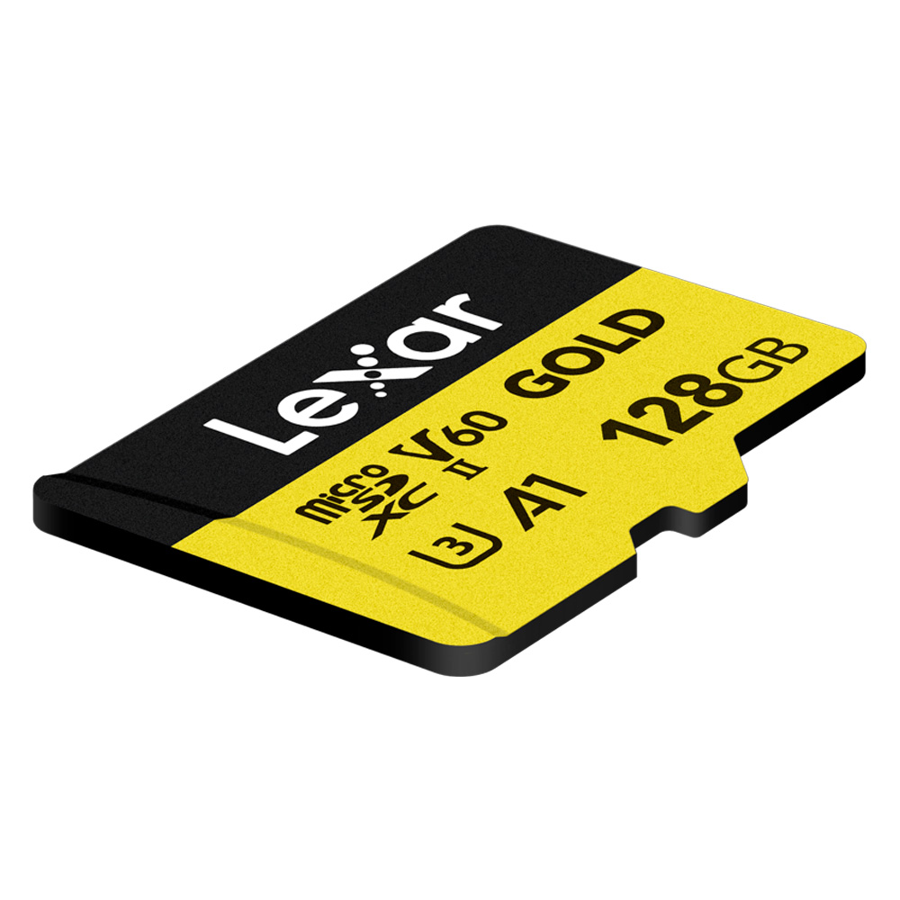 CARTAO DE MEMORIA 128GB PROFESSIONAL GOLD MICROSDXC UHS-II LEXAR LMSGOLD128G-BNNNG - ATE 218/180 MB/