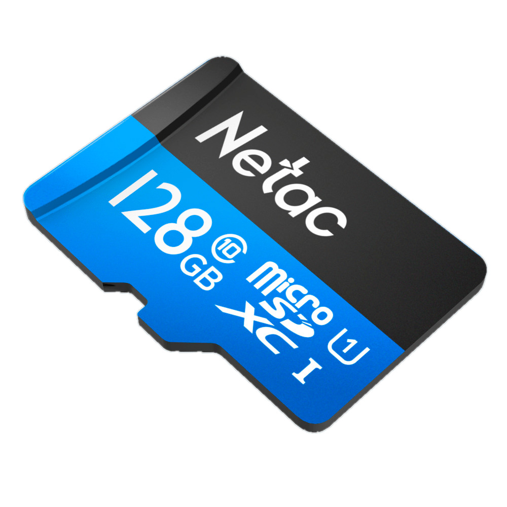 CARTAO DE MEMORIA 128GB P500 MICRO SDXC CLASSE 10-U1 NETAC NT02P500STN-128G-S - ATE 80MB/S