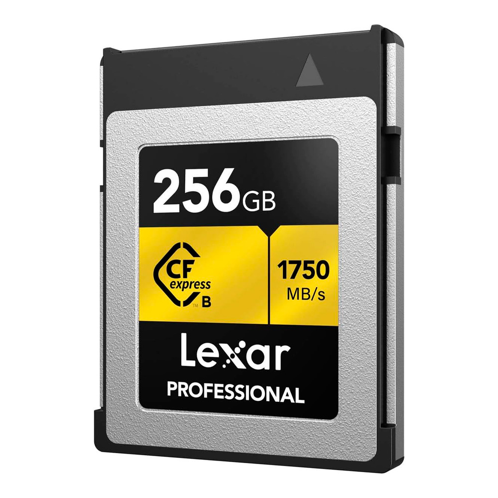 CARTAO DE MEMORIA 256GB CFEXPRESS TIPO B PCI-E GEN 3.2 GOLD SERIES LEXAR LCXEXPR256G-RNENG - ATE 175