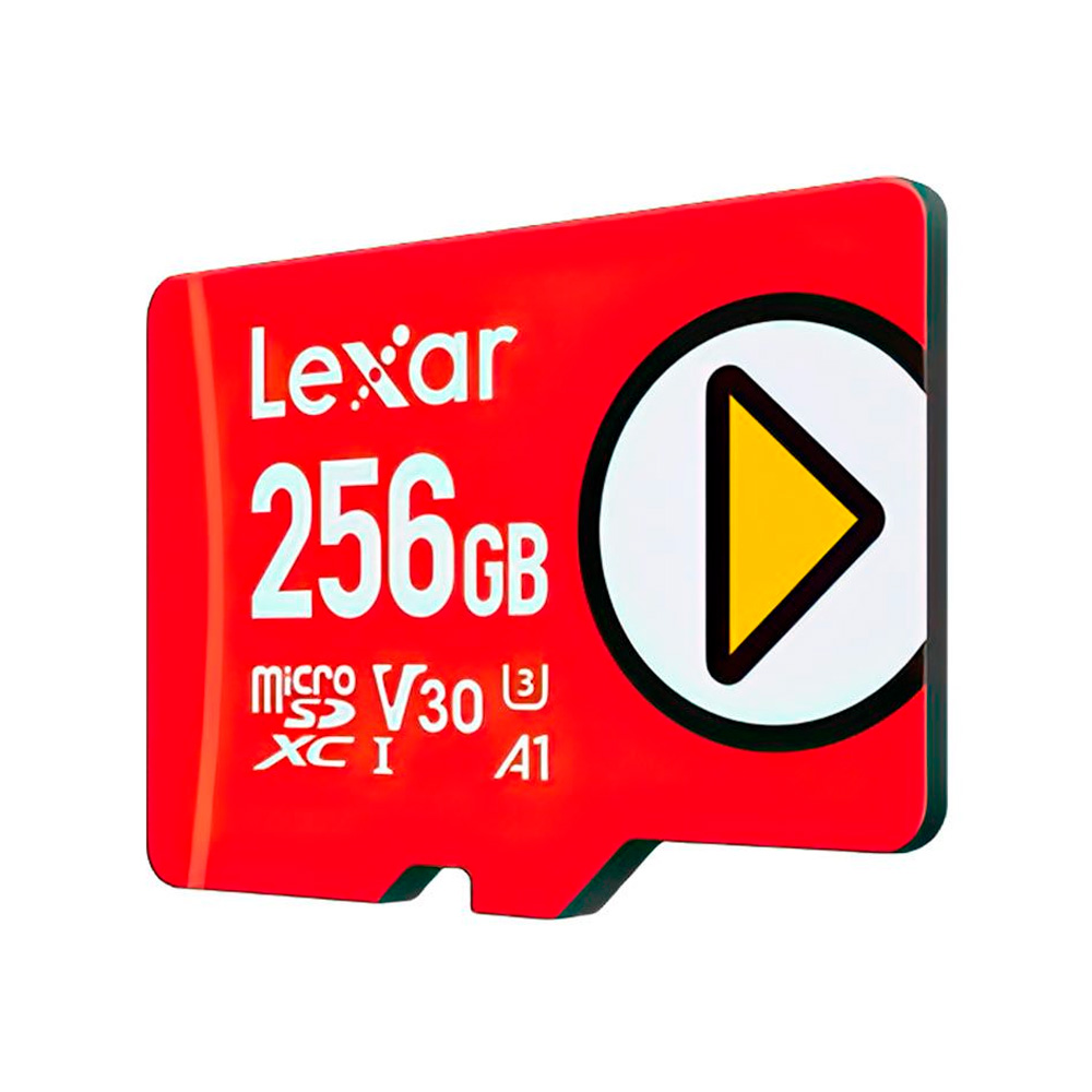 CARTAO DE MEMORIA 256GB PLAY MICROSDXC UHS-I LEXAR LMSPLAY256G-BNSNU - ATE 160/100 MB/S