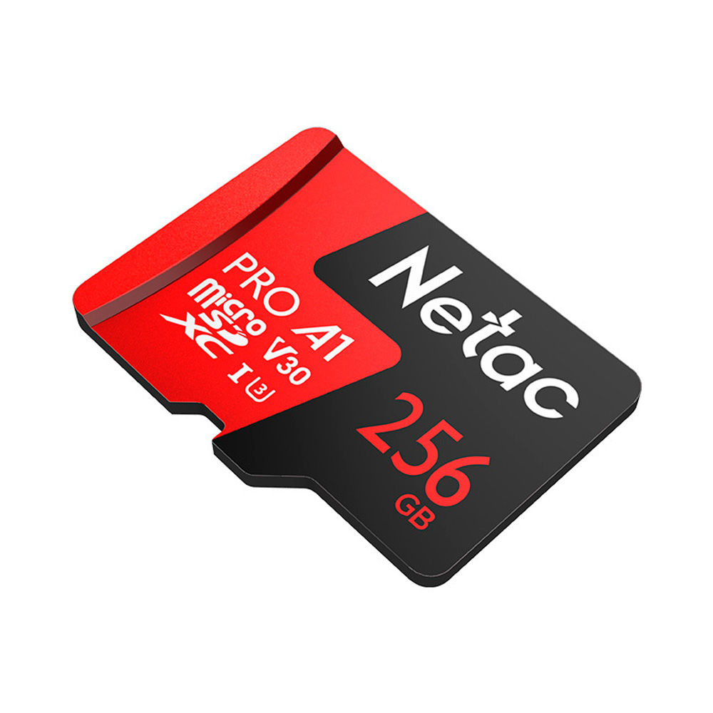 CARTAO DE MEMORIA 256GB P500 EXTREME PRO MICRO SDXC CLASSE U3 V30 A1 NETAC NT02P500PRO-256G-S - ATE