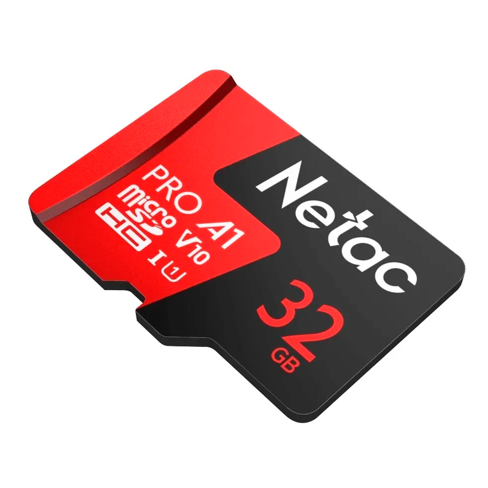 CARTAO DE MEMORIA 32GB P500 EXTREME PRO MICRO SDHC CLASSE U1 C/ ADAPT SD V10 A1 NETAC NT02P500PRO-03