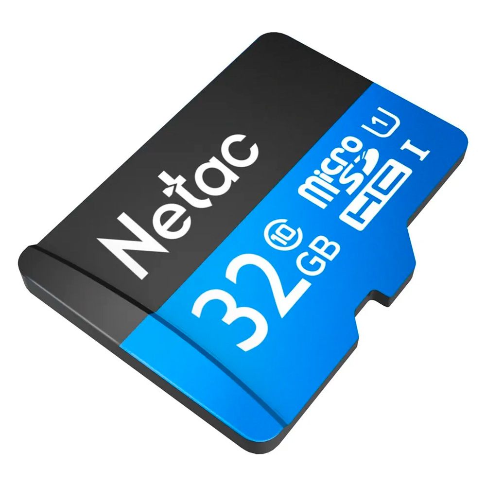 CARTAO DE MEMORIA 32GB P500 MICRO SDHC CLASSE 10-U1 NETAC NT02P500STN-032G-S - ATE 80MB/S
