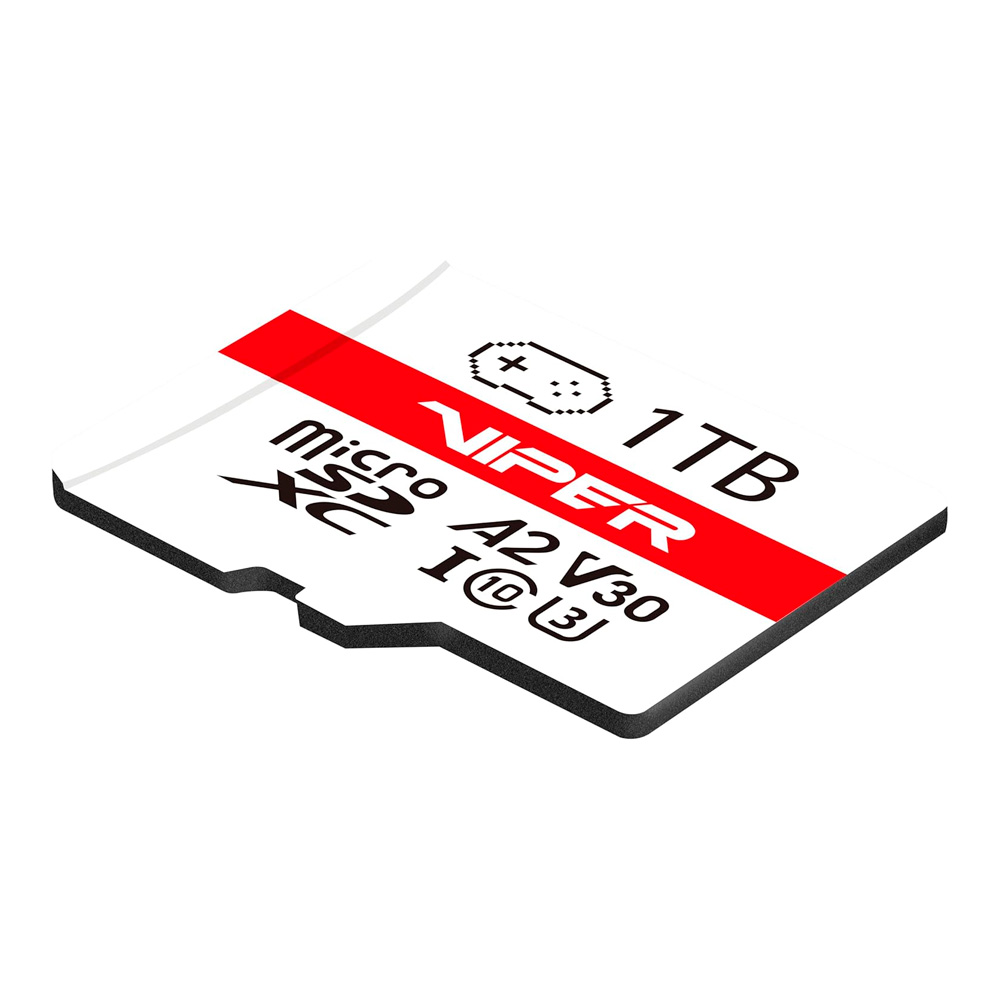 CARTAO DE MEMORIA 1TB VIPER MICRO SDXC CLASSE 10-U3 V30 A2 PATRIOT PV1TBGM32MCX