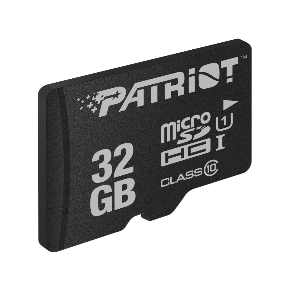 CARTAO DE MEMORIA 32GB LX SERIES MICRO SDHC CLASSE 10-U1 UHS-1 PATRIOT PSF32GMDC10