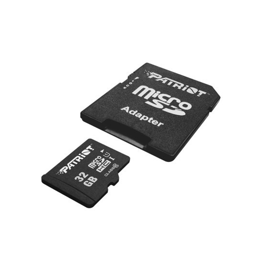 CARTAO DE MEMORIA 32GB LX SERIES MICRO SDHC CLASSE 10-U1 UHS-1 PATRIOT PSF32GMCSDHC10