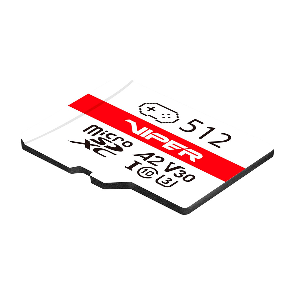 CARTAO DE MEMORIA 512GB VIPER MICRO SDXC CLASSE 10-U3 V30 A2 PATRIOT PV512GGM32MCX