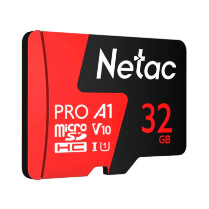 CARTAO DE MEMORIA 32GB P500 EXTREME PRO MICRO SDHC CLASSE U1 V10 A1 NETAC NT02P500PRO-032G-S - ATE 9