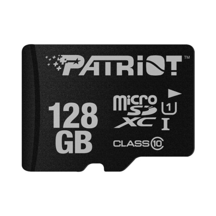 CARTAO DE MEMORIA 128GB LX SERIES MICRO SDXC CLASSE 10-U1 UHS-1 PATRIOT PSF128GMDC10