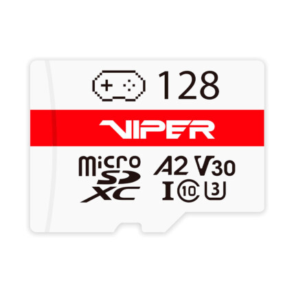 CARTAO DE MEMORIA 128GB VIPER MICRO SDXC CLASSE 10-U3 V30 A2 PATRIOT PV128GGM32MCX