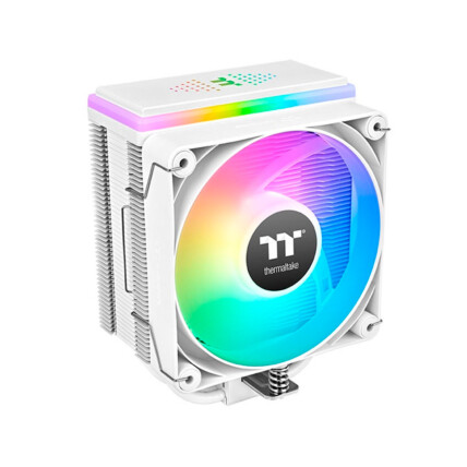 COOLER TT ASTRIA 400 ARGB LIGHTNING WHITE 6 HEATPIPES 1 FAN 120MM INTEL/AMD UNIVERSAL SOCKET COMPATI