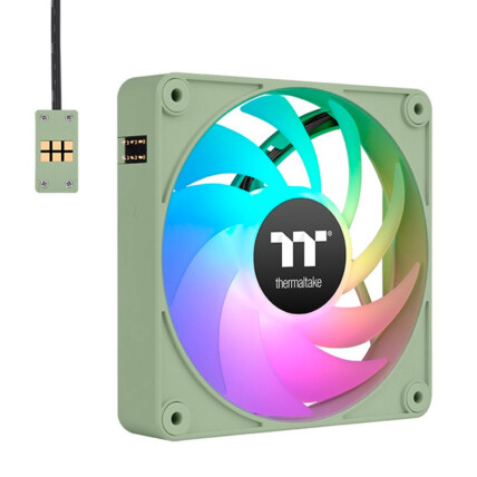 FAN TT CT140 EX ARGB MATCHA GREEN PREMIUM EDITION 3-FAN PACK CL-F197-PL14MG-A