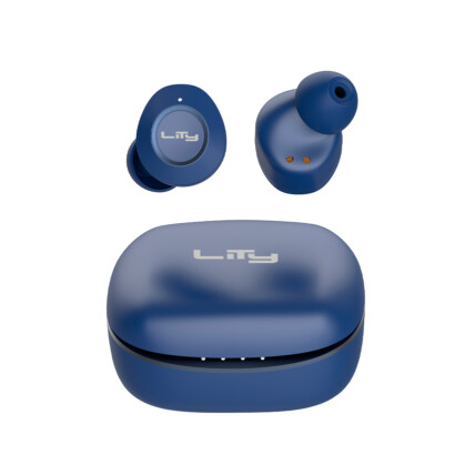 FONE DE OUVIDO TWS BLUETOOTH 34H BUDS COLORS AZUL LITY T14A