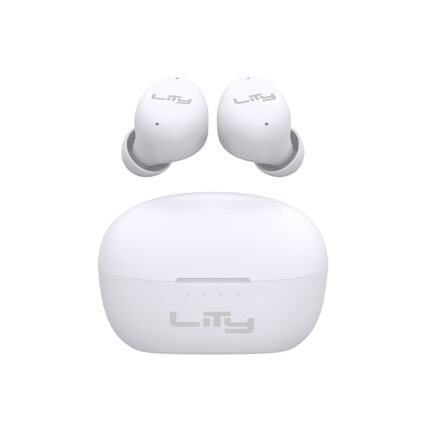 FONE DE OUVIDO TWS BLUETOOTH 34H BUDS PERCY BRANCO LITY T13B