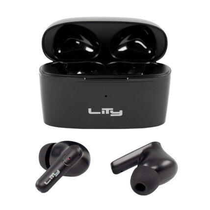FONE DE OUVIDO TWS BLUETOOTH 48H INTRA AURICULAR PRETO LITY T12P