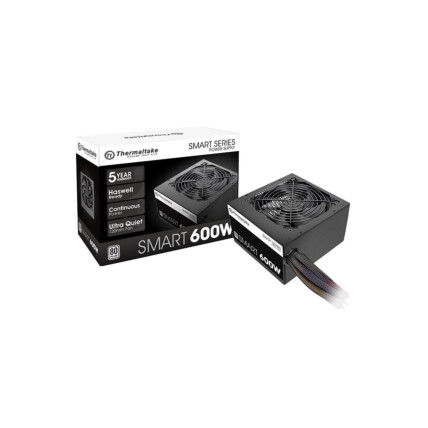 Fonte Thermaltake Smart 600W 80 PLUS STANDARD - PS-SPD-0600NPCWBZ-W