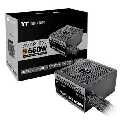 Fonte Thermaltake Smart BX1 650W 80 PLUS BRONZE - PS-SPD-0650NNFABB-4